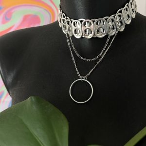 Collier capsules – Anneaux